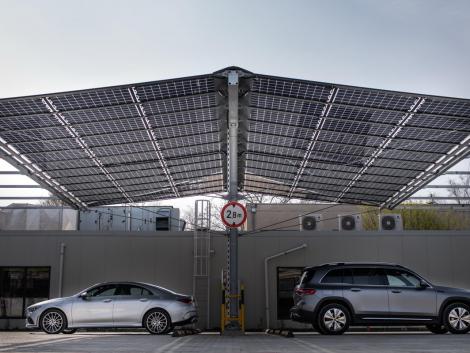 Solar parking